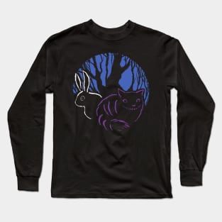 Rabbit and Cat Long Sleeve T-Shirt